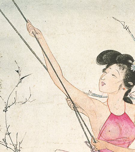 南丹县-胡也佛的仕女画和最知名的金瓶梅秘戏图